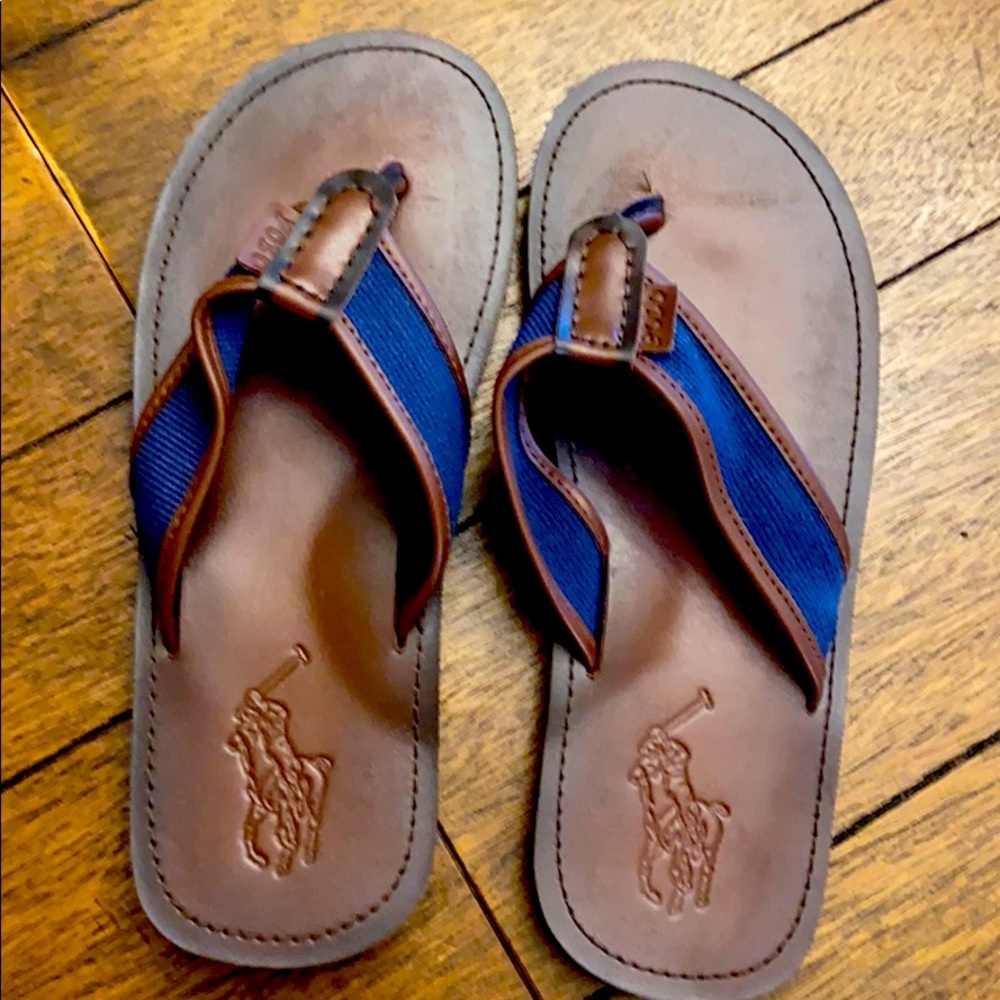 Polo flip flops 10.5